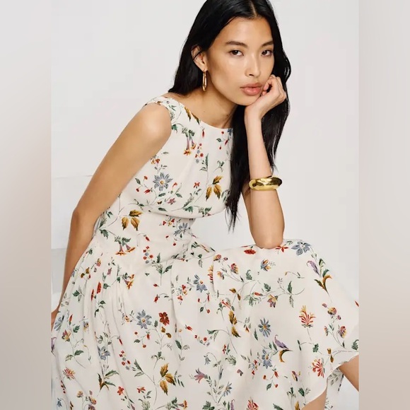 Reformation Anelis Dress in Corsini Floral - Picture 3 of 16